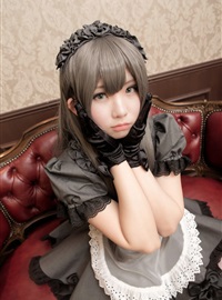 Rabbit play pictorial - black maid(11)